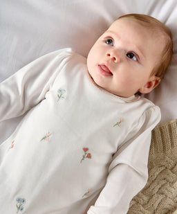 Mamas & Papas All-in-Ones Embroided Flowers All in One