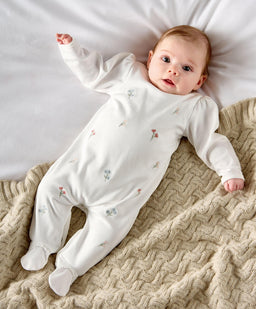 Mamas & Papas All-in-Ones Embroided Flowers All in One