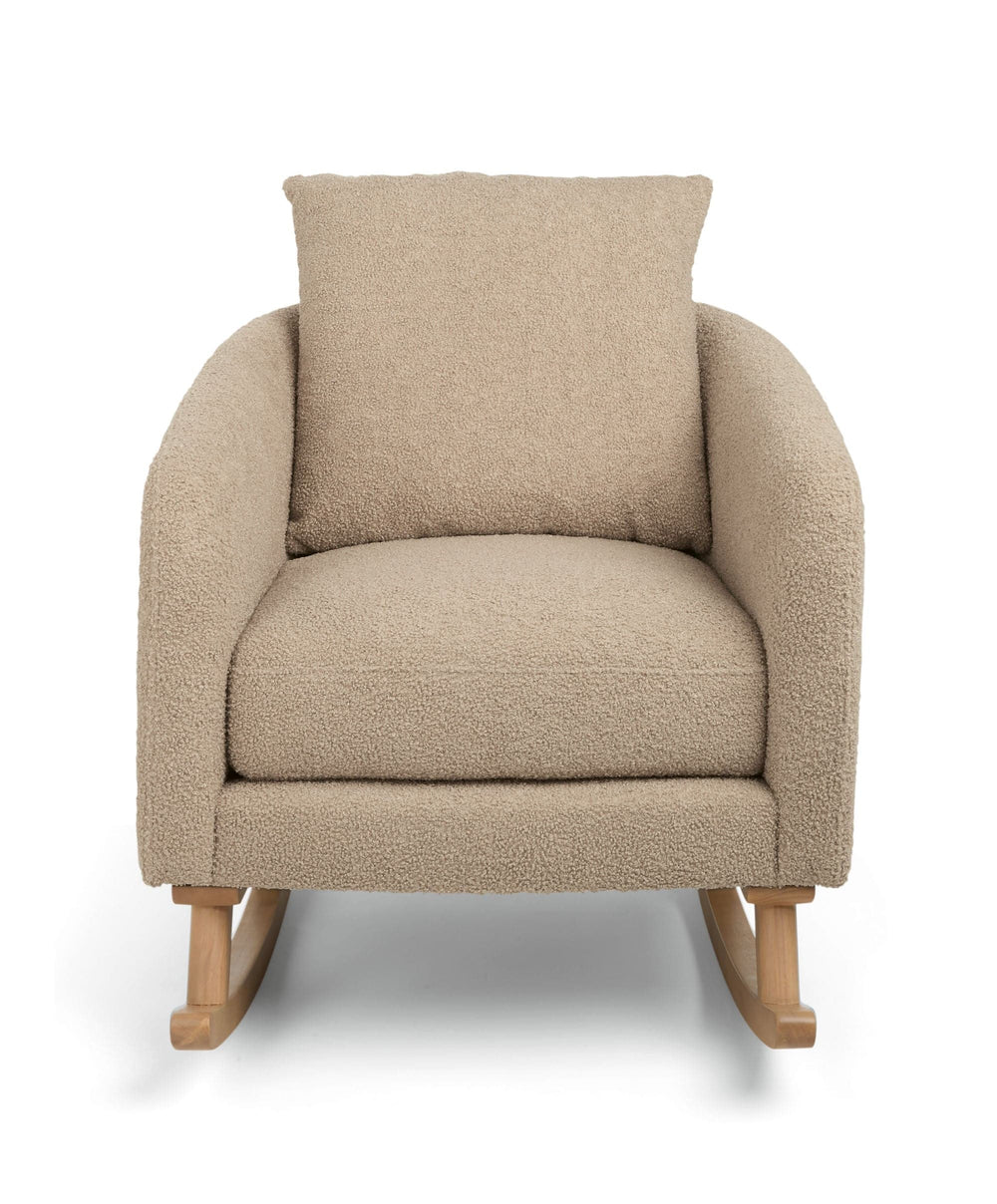 Mamas &amp; Papas Alma Nursing Chair - Fawn Boucle