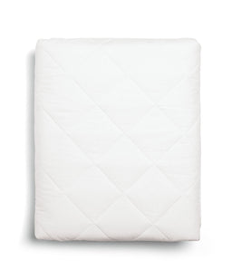 Mamas & Papas Atlas Small Cotbed Bundle with Essential Airflow Pocket Spring Mattress (4 Piece) - White