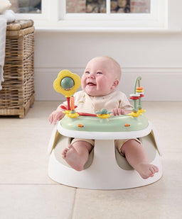 Mamas & Papas Baby Floor Seating Snug Floor Seat with Activity Tray - Clay