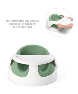 Mamas & Papas Baby Floor Seating Snug Floor Seat with Activity Tray - Eucalyptus