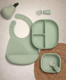 Mamas & Papas Baby Weaning First Mealtime Silicone Set - Kiwi
