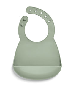 Mamas & Papas Baby Weaning Silicone Bibs (2 Pack) - Dino Teal
