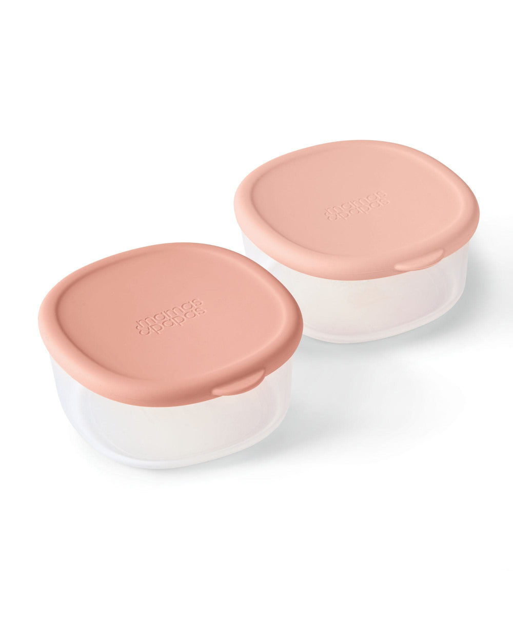 Mamas &amp; Papas Baby Weaning Silicone Storage Pots Large - Melba