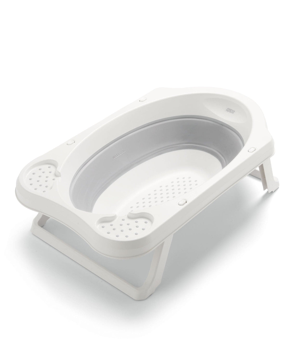Mamas & Papas Baths Collapsible Baby Bath – White/Grey
