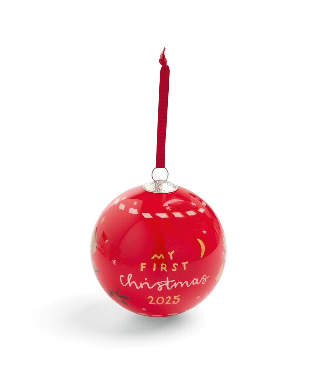 Mamas &amp; Papas Baubles 2025 Christmas Bauble - Red