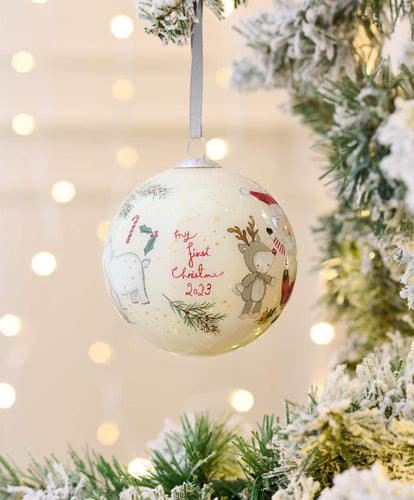 Mamas & Papas Baubles My First Chistmas Bauble - Neutral