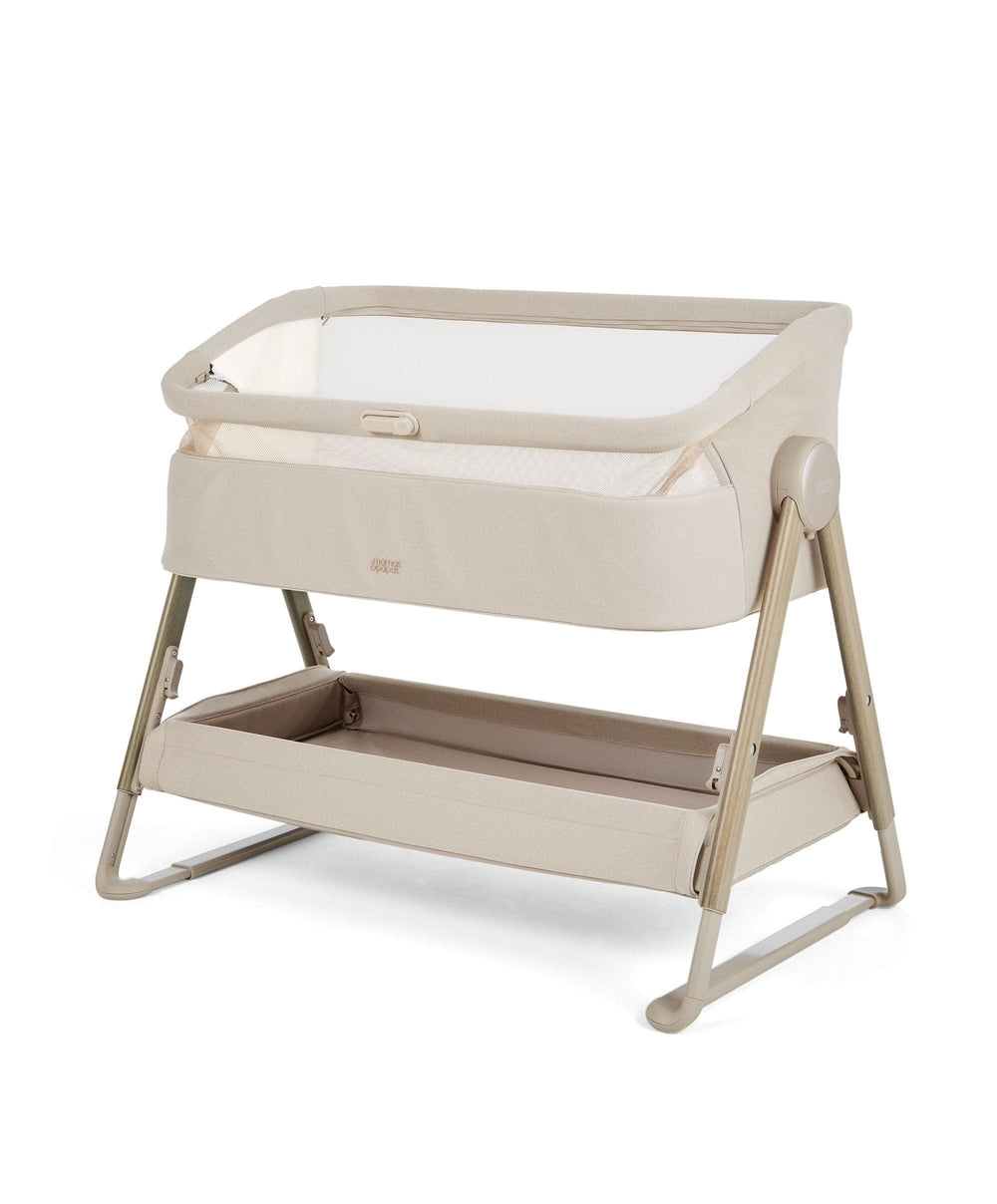 Mamas &amp; Papas Bedside Sleeping Lua 2 Bedside Crib - Sand