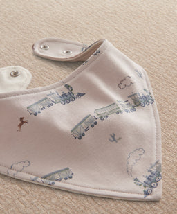 Mamas & Papas Bibs & Muslins Blank Blue Bandana Bibs (Pack of 3)