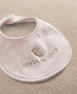 Mamas & Papas Bibs & Muslins Blank Pink Born In 2027 Bib