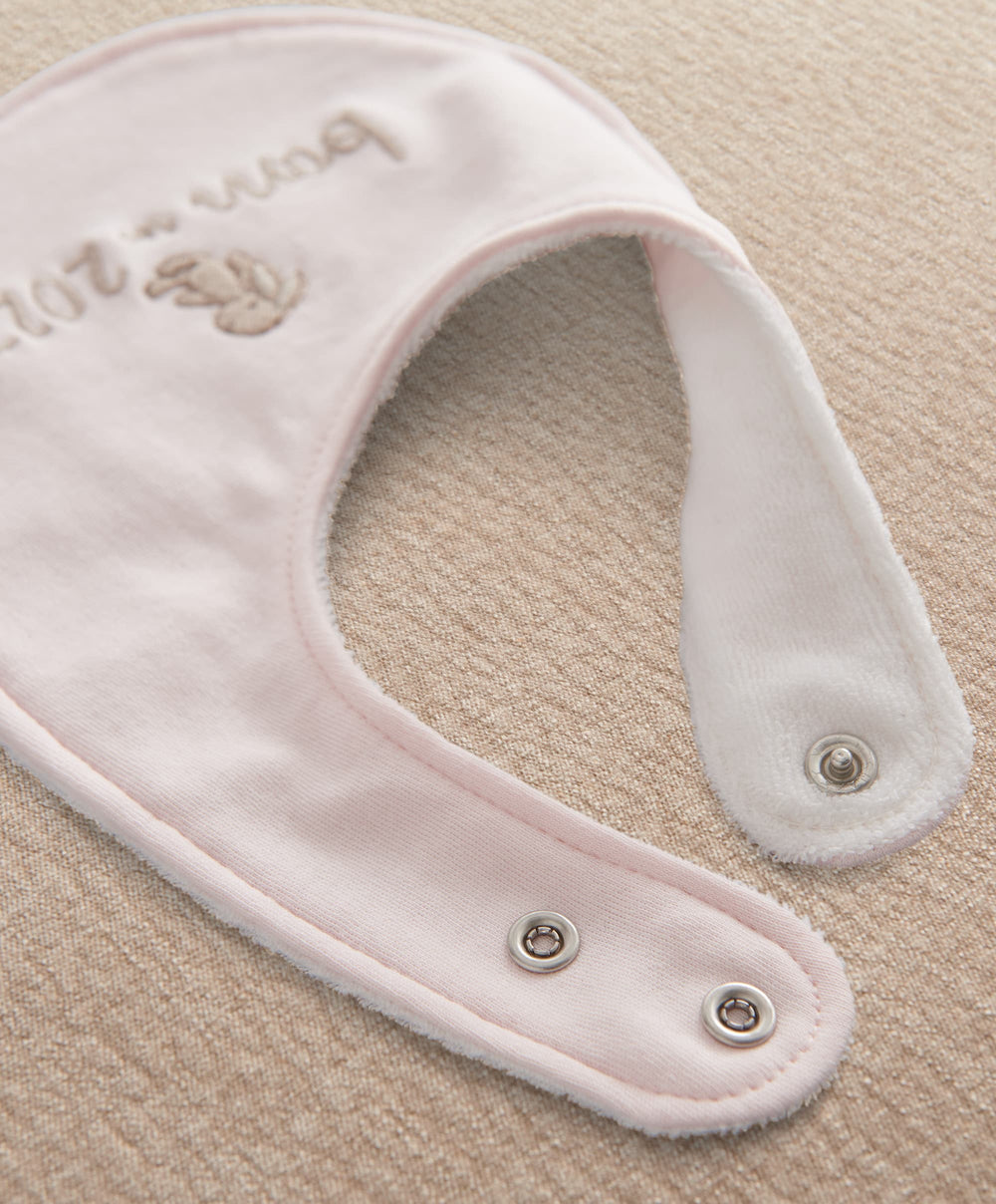 Mamas &amp; Papas Bibs &amp; Muslins Blank Pink Born In 2027 Bib
