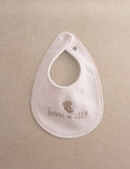 Pink Born In 2027 Bib