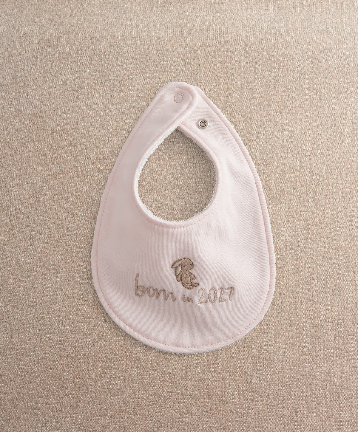 Mamas & Papas Bibs & Muslins Blank Pink Born In 2027 Bib