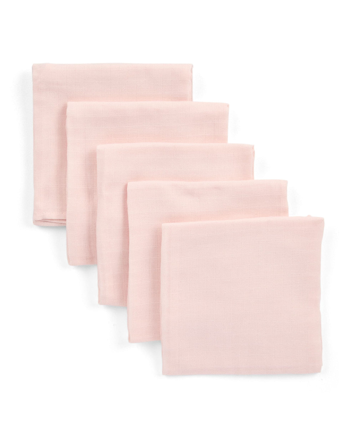 Mamas & Papas Bibs & Muslins Muslin Squares (Pack of 5) - Pink