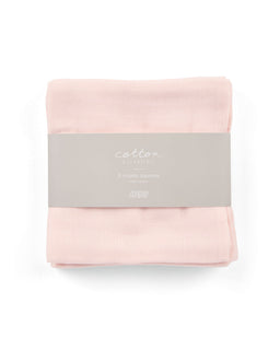 Mamas & Papas Bibs & Muslins Muslin Squares (Pack of 5) - Pink