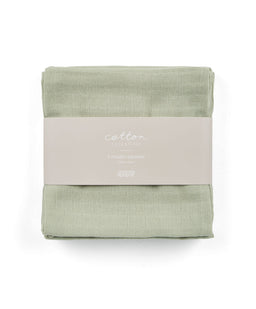 Mamas & Papas Bibs & Muslins Muslin Squares (Pack of 5) - Sage Green