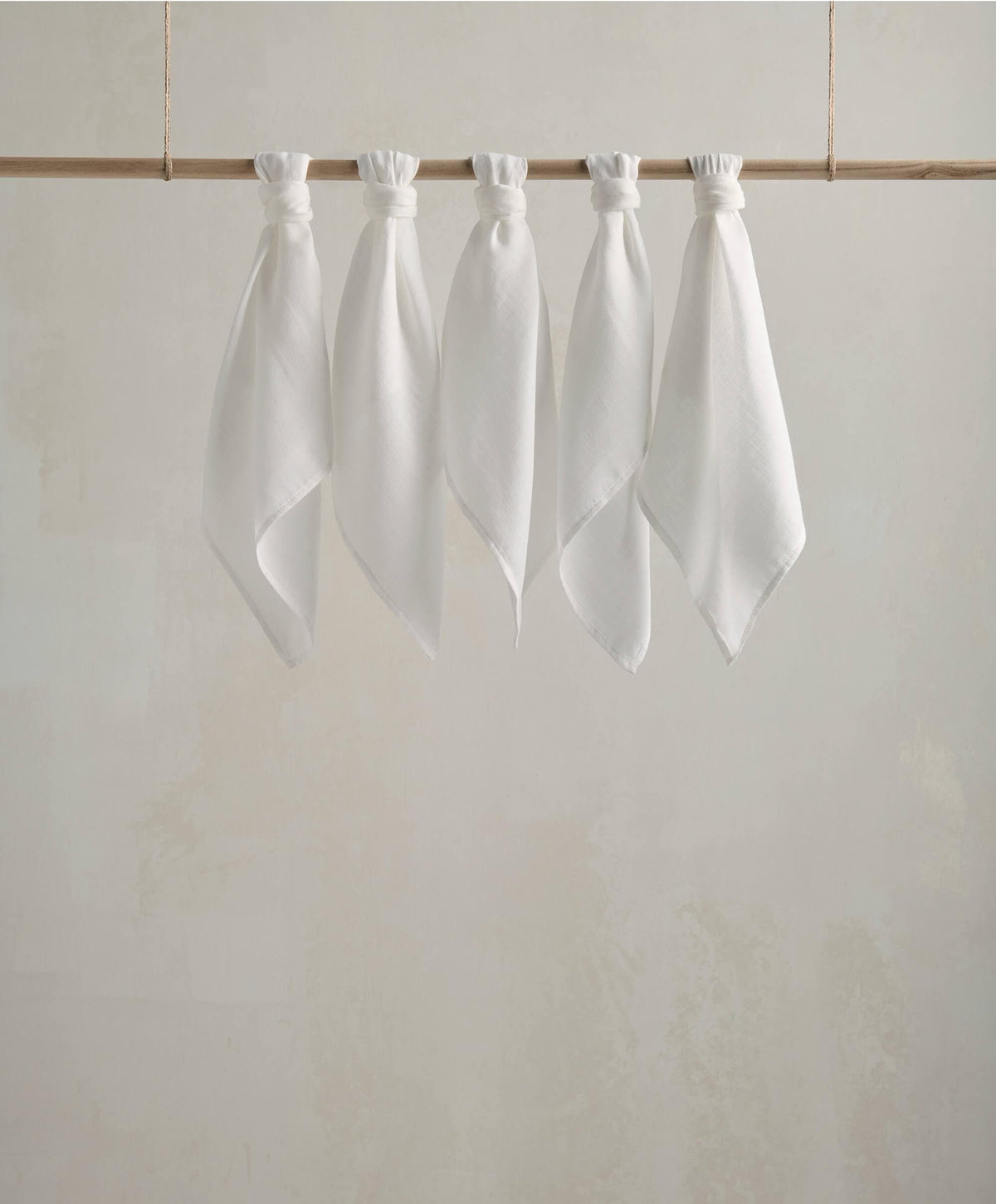 Mamas & Papas Bibs & Muslins Muslin Squares White - 5 Pack
