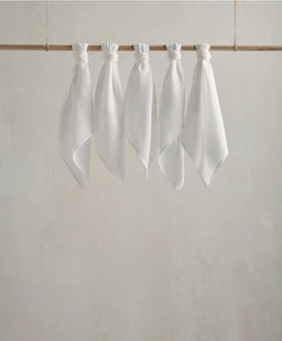 Mamas & Papas Bibs & Muslins Muslin Squares White - 5 Pack