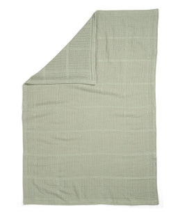 Mamas & Papas Blankets Cellular Blanket - Sage