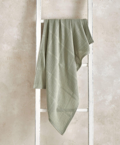 Mamas & Papas Blankets Cellular Blanket - Sage