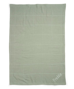 Mamas & Papas Blankets Cellular Blanket - Sage