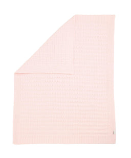 Mamas & Papas Blankets Chenille Blanket - Pink Stripe