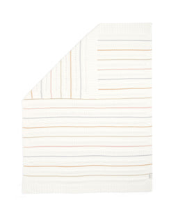 Mamas & Papas Blankets Knitted Blanket - Neutral Stripe