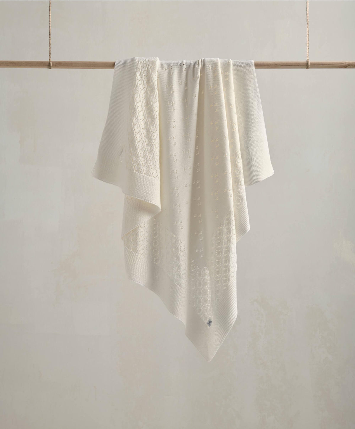 Mamas & Papas Blankets Knitted Blanket - Pointelle