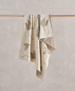Mamas & Papas Blankets Knitted Blanket - Welcome to the World Duckling - Mocha