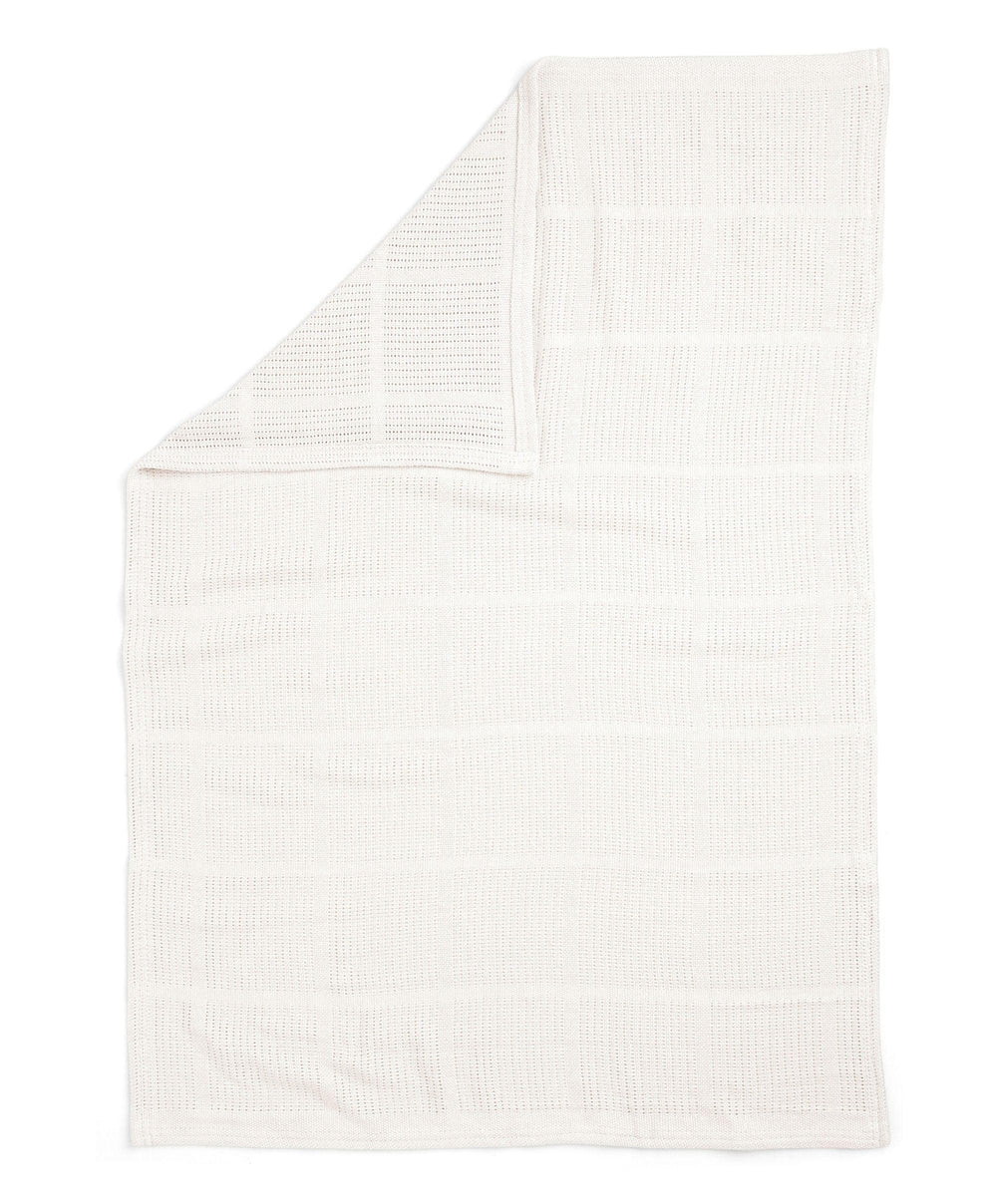 Mamas &amp; Papas Blankets Small Cellular Blanket - White