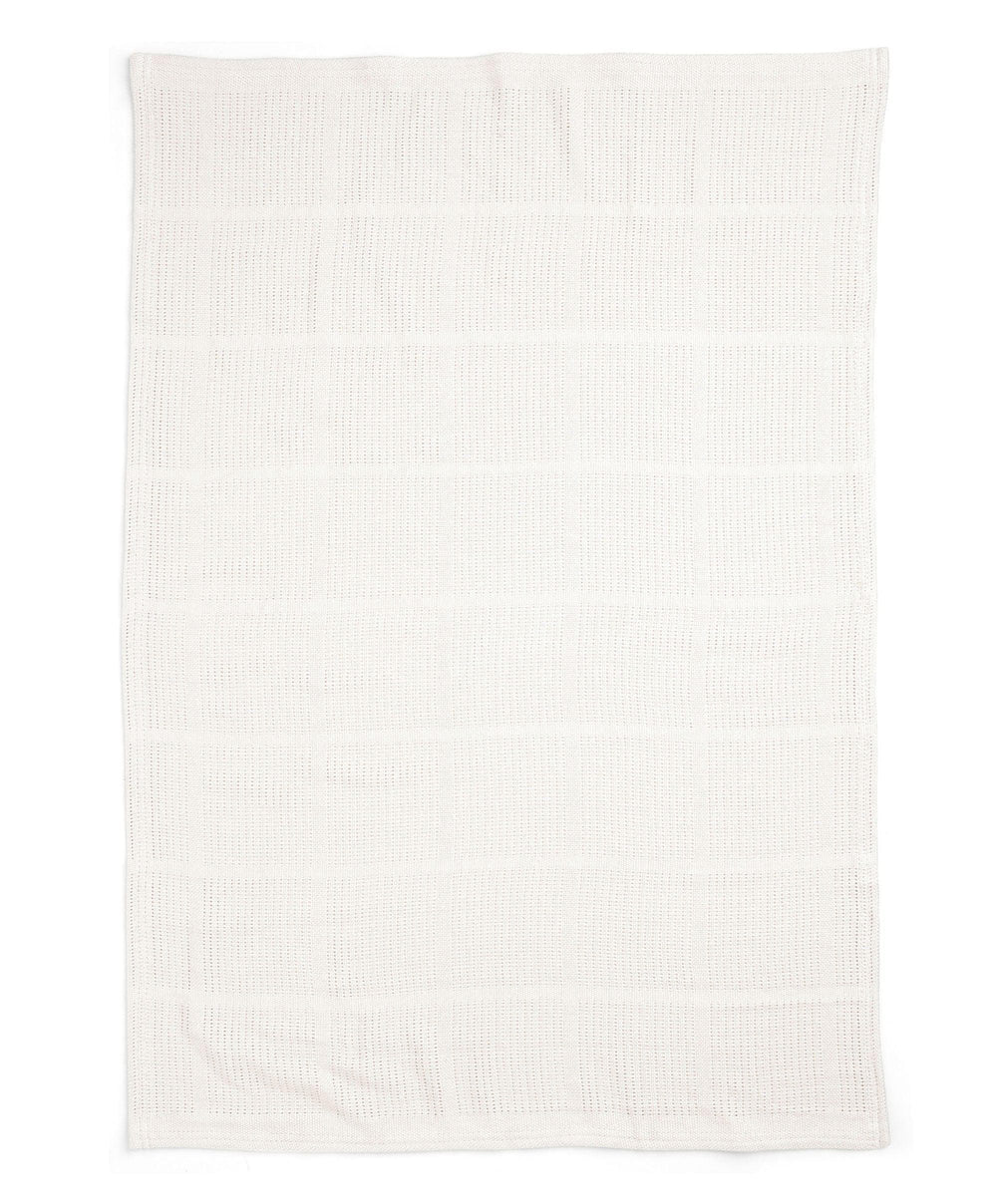 Mamas &amp; Papas Blankets Small Cellular Blanket - White