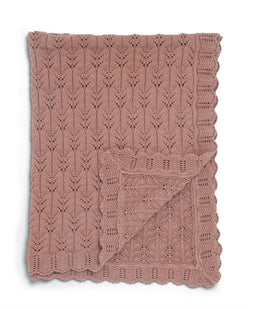 Mamas & Papas Blankets Welcome To The World Knitted Blanket - Wildflower