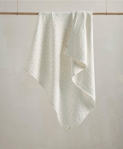 Mamas & Papas Blankets Welcome to the World Seedling Muslin Blanket - Seed