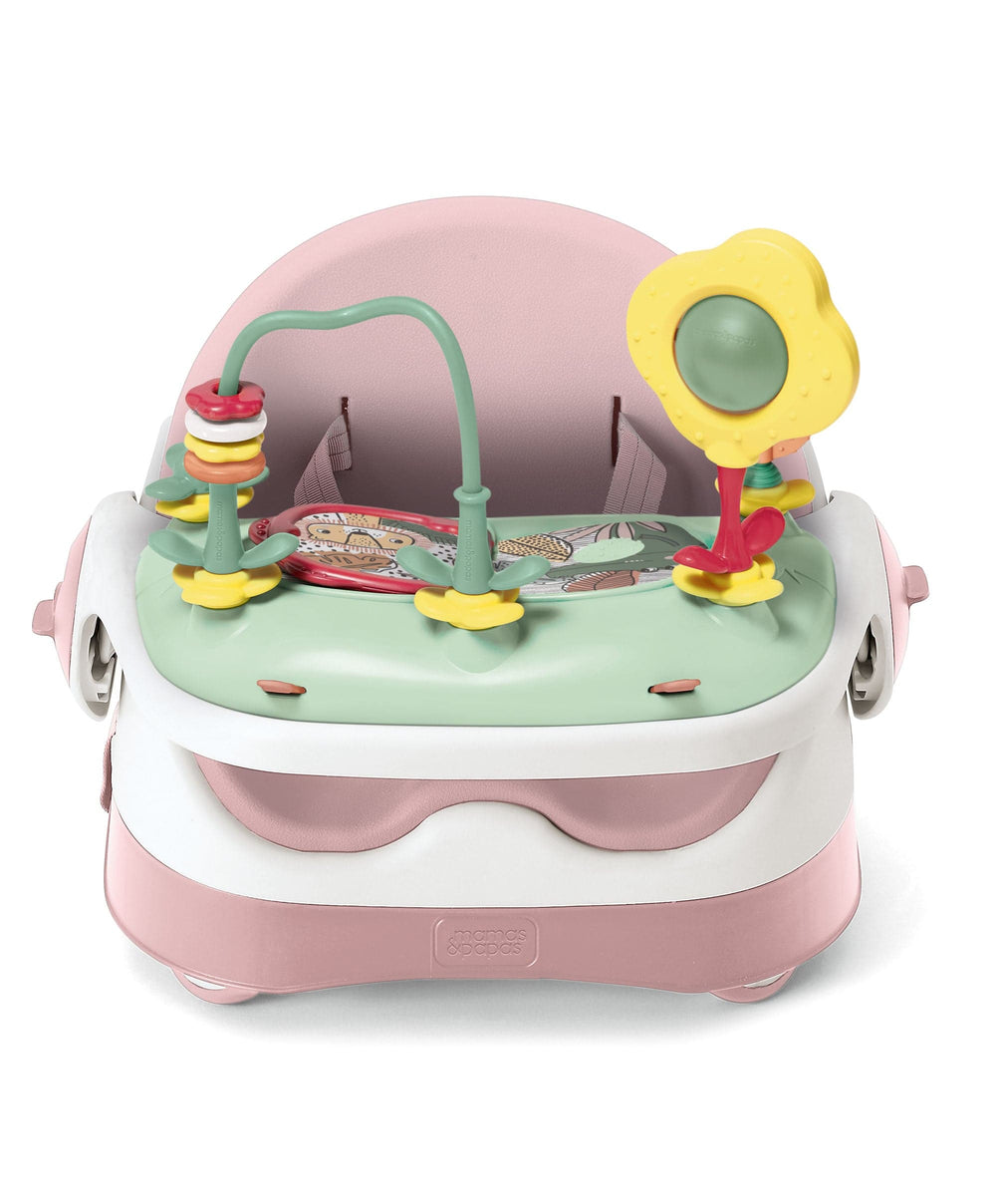Mamas &amp; Papas Booster Seats Bud 2-in-1 Booster Seat with Detachable Tray - Blossom