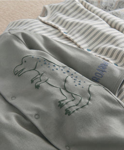 Mamas & Papas Born to Roar Sleepsuits (Pack of 3)