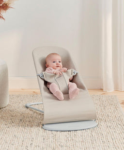 Mamas & Papas Bouncers BabyBjörn Baby Bouncer and Toy Bar – Light Beige