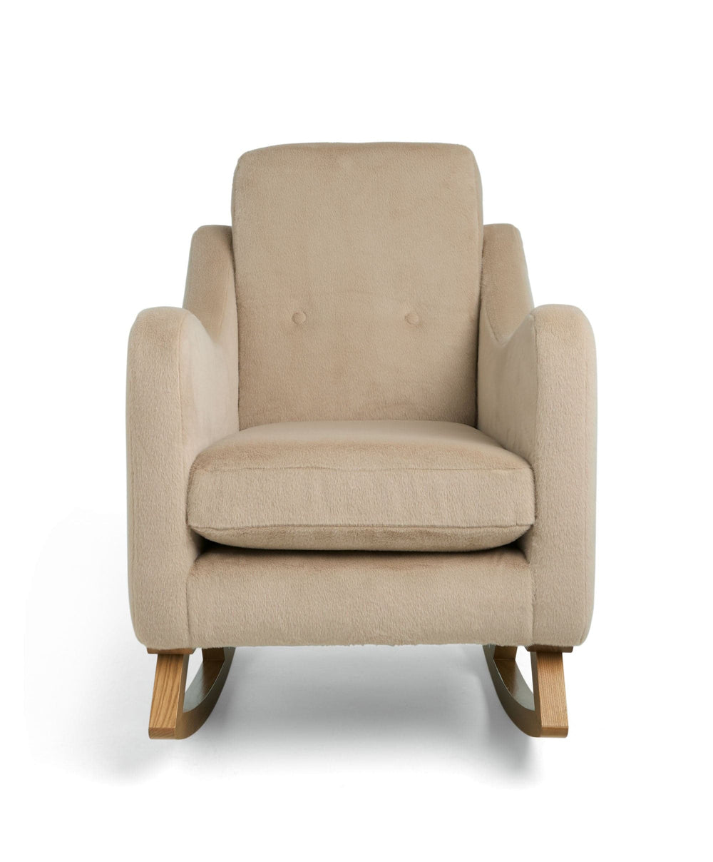 Mamas &amp; Papas Bowdon Nursing Chair - Almond Sherpa