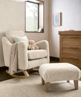 Mamas & Papas Bowdon Nursing Chair & Footstool Set - Biscuit Teddy