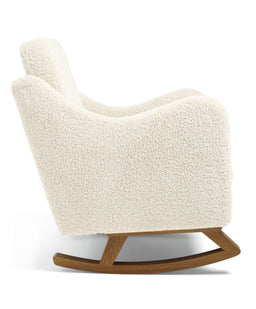 Mamas & Papas Bowdon Nursing Chair & Footstool Set - Snow Teddy