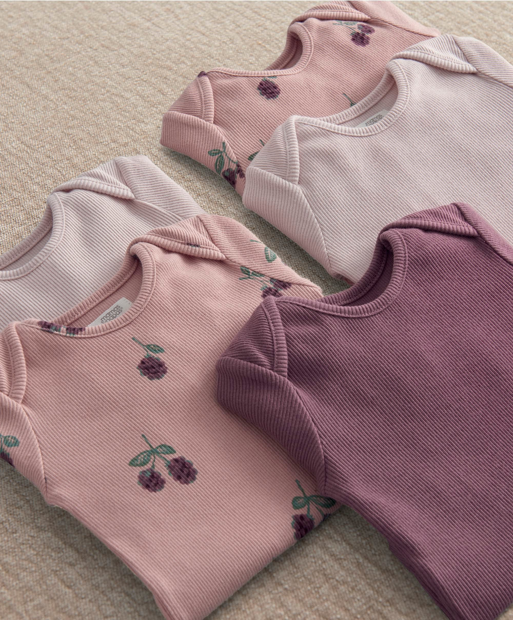 Mamas &amp; Papas Bramble Bodysuits (Pack of 5)