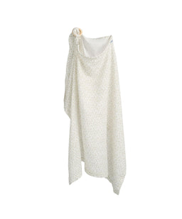 Mamas & Papas Breastfeeding Nursing Cover - Muslin Leaf Print
