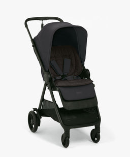 Mamas & Papas Buggies Libro Stroller Bundle with Quilted Memory Foam Liner (2 Piece)– Liquorice/Graphite