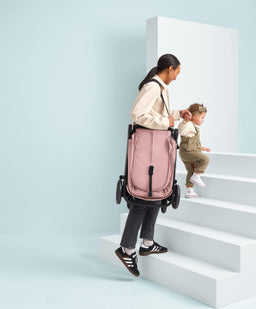 Mamas & Papas Buggies Libro Stroller Bundle with Quilted Memory Foam Liner (2 Piece)– Peony
