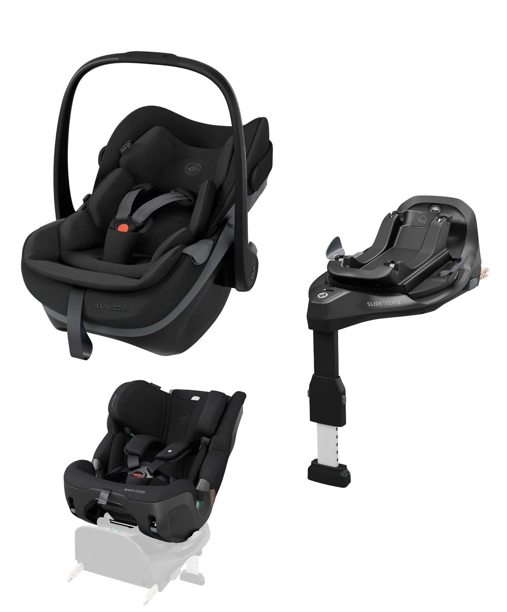 Mamas &amp; Papas Car Seats Maxi-Cosi Pebble Slide Pro &amp; Pearl XL Slide Pro Car Seat bundle