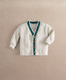 Mamas & Papas Cardigan Cable Knit V Neck Cardigan