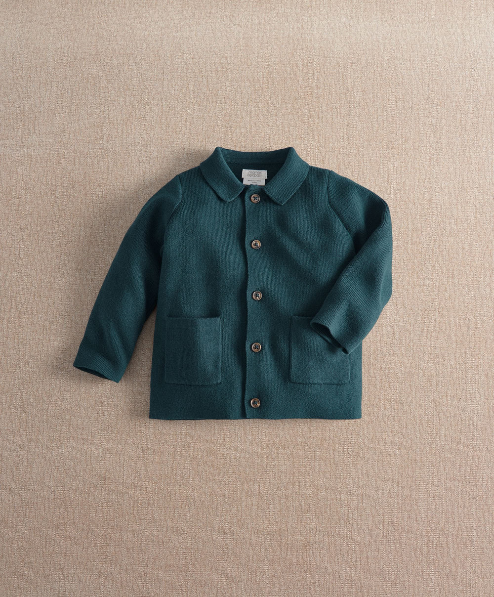 Mamas &amp; Papas Cardigan Green Knitted Cardigan