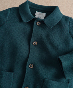 Mamas & Papas Cardigan Green Knitted Cardigan