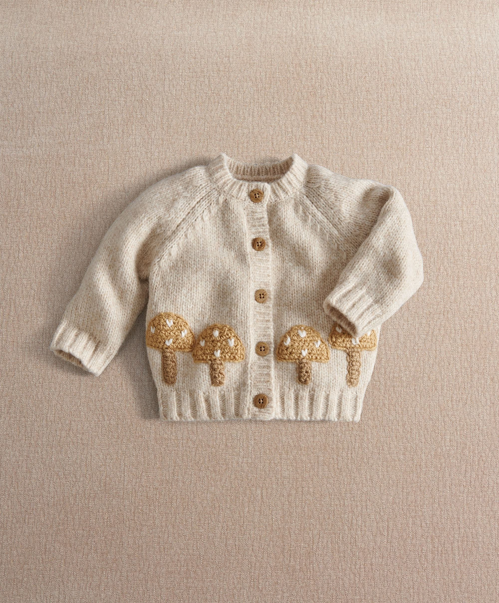 Mamas &amp; Papas Cardigan Toadstool Knitted Cardigan