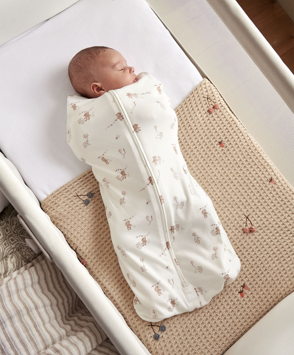 Mamas &amp; Papas Celebration Print Dreampod Swaddle - Newborn - 2.5 Tog